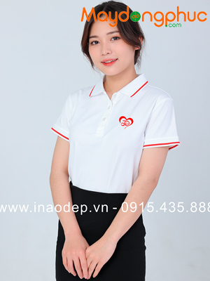 May áo phông màu trắng kỉ niệm 30 năm