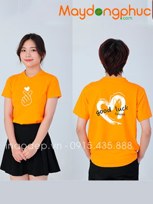 May áo Lớp 12L Good luck