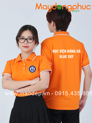 May áo phông Học viện bóng đá Blue Sky