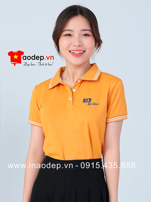 May áo phông đồng phục HTK High School