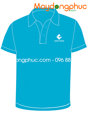 May áo phông đồng phục Công ty Long Việt