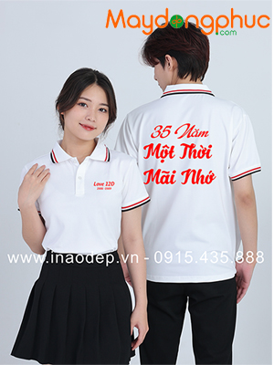 May áo Lớp 12D kỉ niệm 35 năm Một thời mãi nhớ