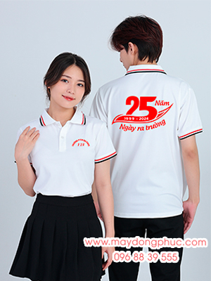 May áo Lớp 12I Trường THPT Đa Phúc 25 năm Ngày ra trường