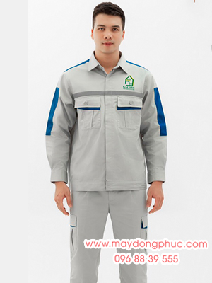 May đồng phục bảo hộ Công ty Quang Sơn Contructions