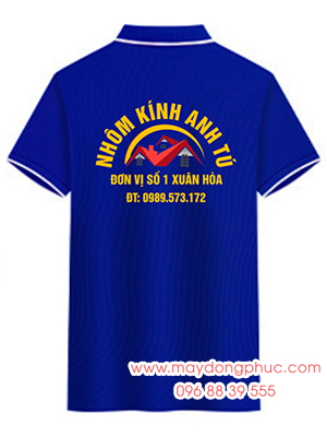 May áo phông Nhôm kính Anh Tú