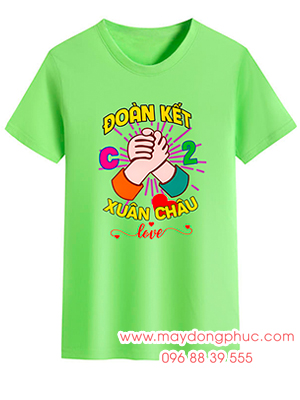 May áo phông Đoàn kết C2 Xuân Châu Love