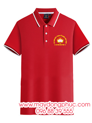 May áo phông Ủy ban mặt trận Tổ quốc Việt Nam Xã Thèn Chu Phìn