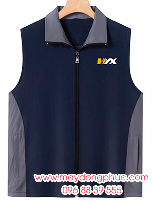 May áo gile đồng phục HYX
