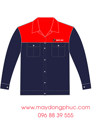 May áo bảo hộ đồng phục Công ty MHY JSC