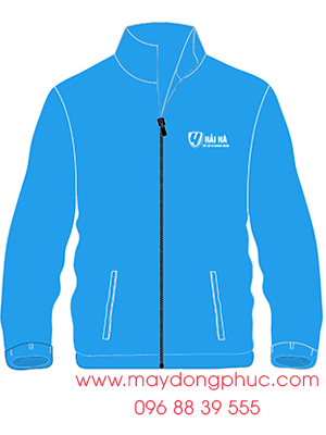 May áo khoác đồng phục Nhà xe Hải Hà