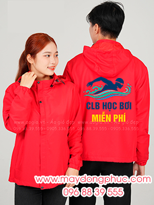 May áo khoác gió Câu lạc bộ học bơi miễn phí
