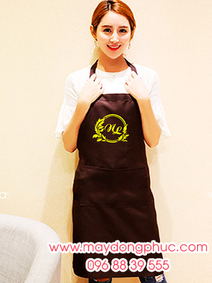 May tạp dề đồng phục NL