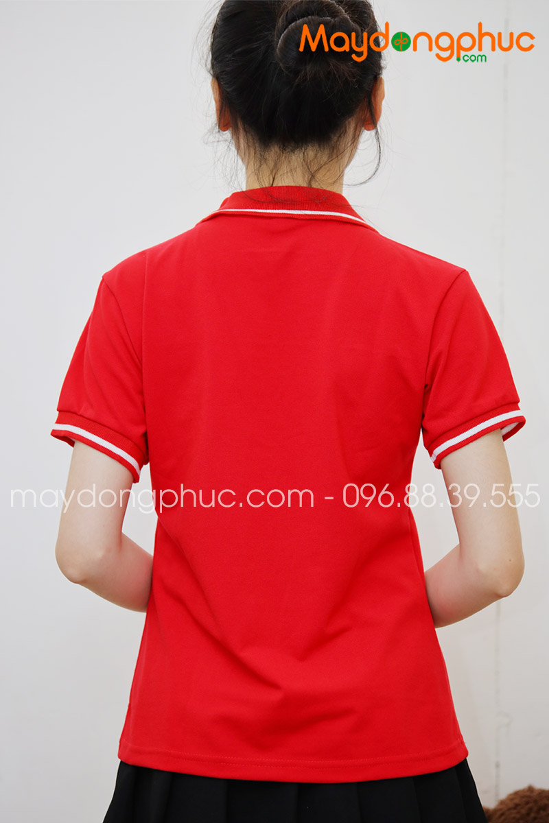 Áo phông polo màu đỏ | Ao phong
