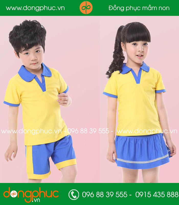 Đồng phục mầm non 27 | Dong phuc mam non