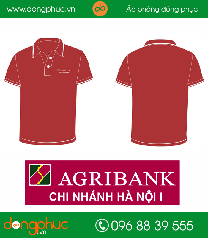 Áo phông đồng phục Agribank