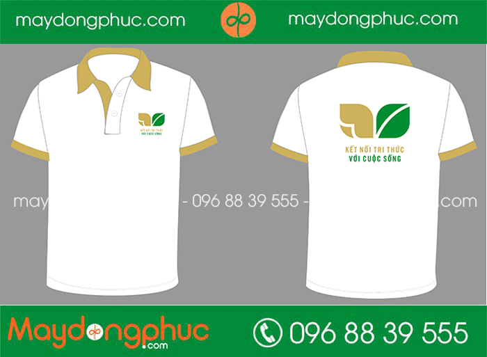 May áo phông Kết nối tri thức với cuộc sống | May ao phong dong phuc