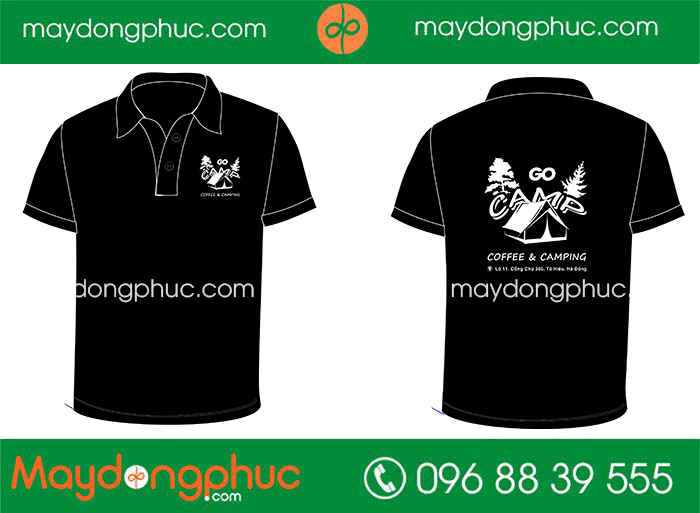 May áo phông Quán Go Camp | May ao phong dong phuc