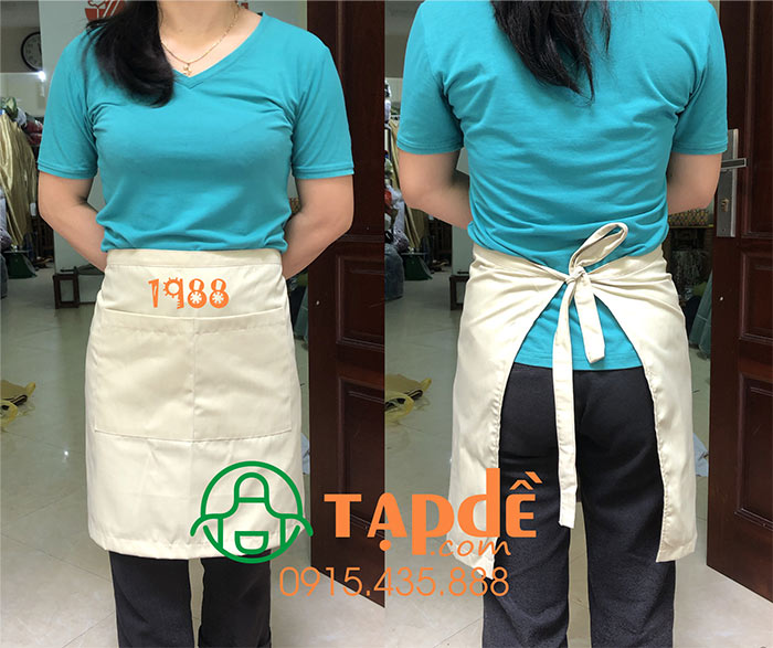 May tạp dề quán 1988 | May tap de dong phuc
