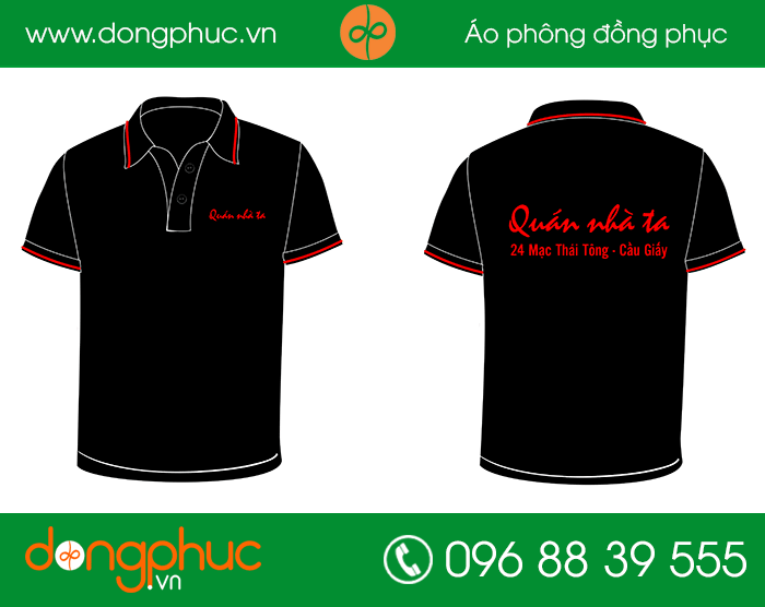May đồng phục quán nhà ta | May dong phuc nha hang