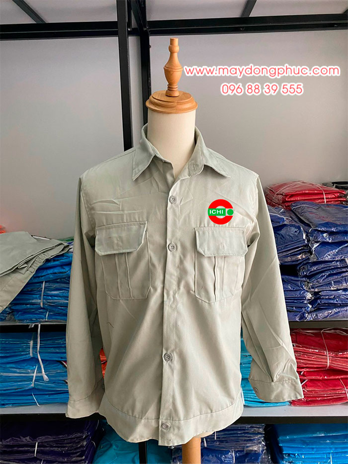 May đồng phục bảo hộ Công ty ICHI | May dong phuc bao ho