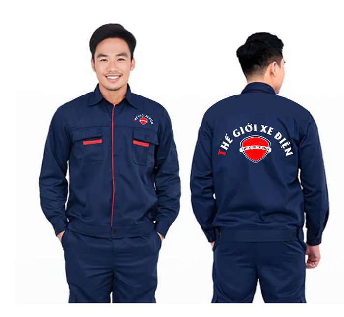 May đồng phục bảo hộ Thế giới xe điện | May dong phuc bao ho