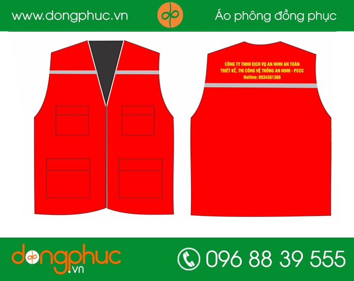 May đồng phục bảo hộ công ty dịch vụ An minh An toàn | May ao bao ho