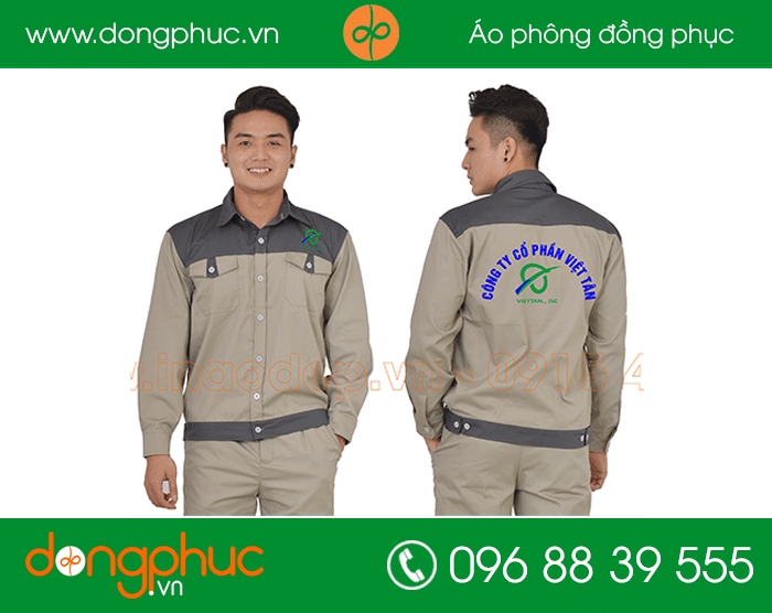 May đồng phục công ty Việt Tân | May dong phuc cong ty