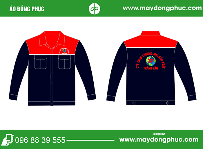 May áo bảo hộ Công ty TNHH Thương mại sản xuất Thành Văn | May dong phuc bao ho