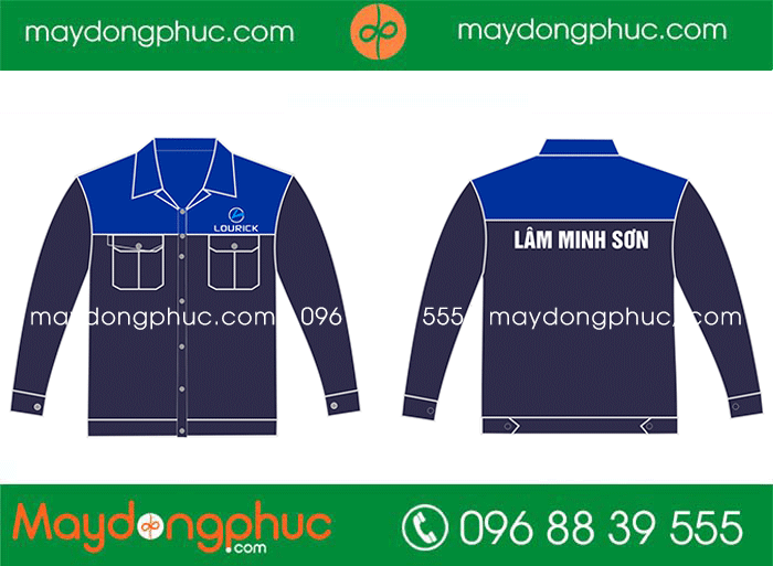 May áo bảo hộ Công ty Lâm Minh Sơn | May dong phuc bao ho