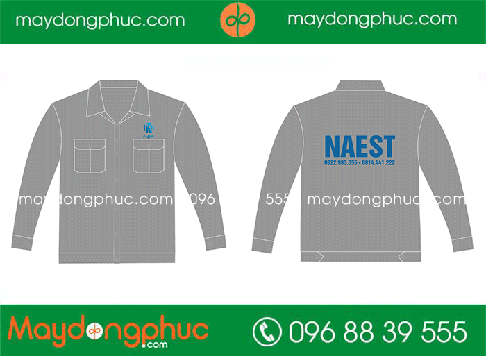 May áo bảo hộ Công ty NAEST | May dong phuc bao ho