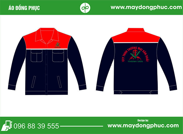 May áo bảo hộ Công ty TNHH Thương mại sản xuất Thành Văn | May dong phuc bao ho