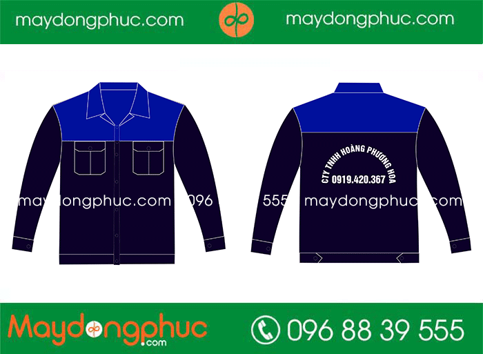 May áo bảo hộ Công ty TNHH Hoàng Phương Hoa | May dong phuc bao ho