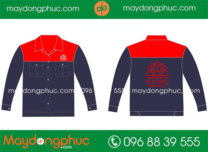 May áo bảo hộ Nội thất phòng thờ Á Đông | May dong phuc bao ho