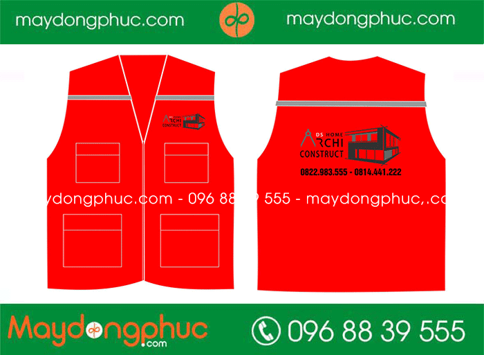 May áo gile Công ty Archi | May ao gile dong phuc