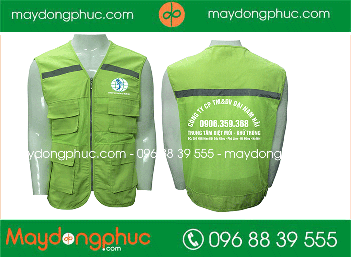 May áo gile Công ty CP TM&DV Đại Nam Hải | May ao gile dong phuc