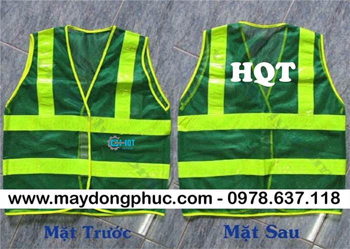 May áo gile Công ty HQT Việt Nam | May ao gile dong phuc