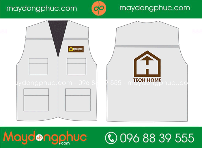 May áo gile Công ty Tech Home | May ao gile dong phuc