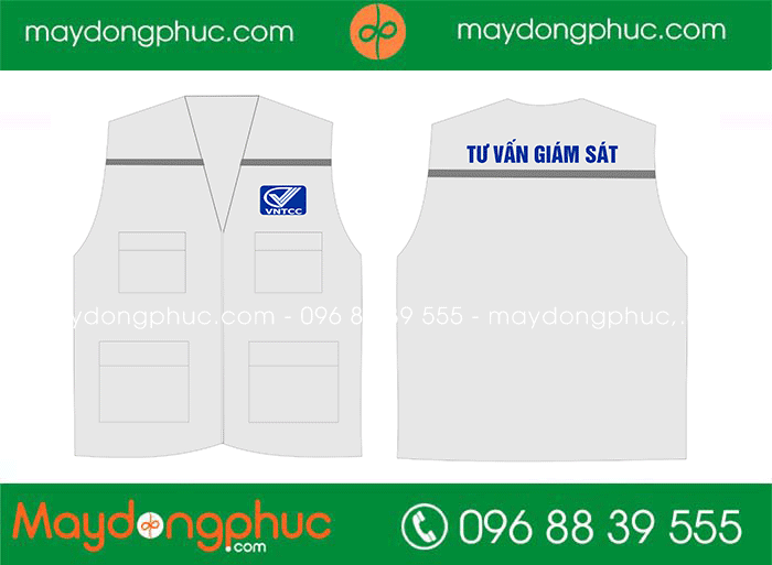 May áo gile Công ty VNTCC | May ao gile dong phuc