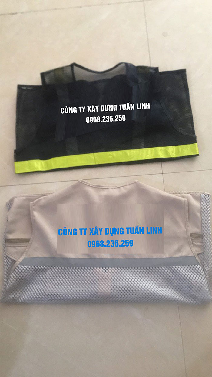 May áo gile Công ty xây dựng Tuấn Linh | May ao gile dong phuc