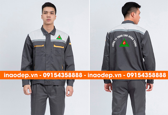 May đồng phục bảo hộ Công ty TNHH XNK Hùng Thịnh | May dong phuc bao ho