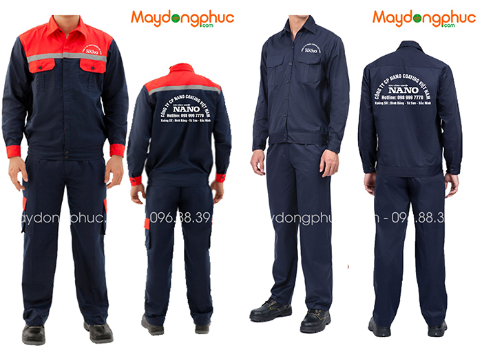 May đồng phục bảo hộ Công ty CP Nano Coating Việt Nam | May dong phuc bao ho
