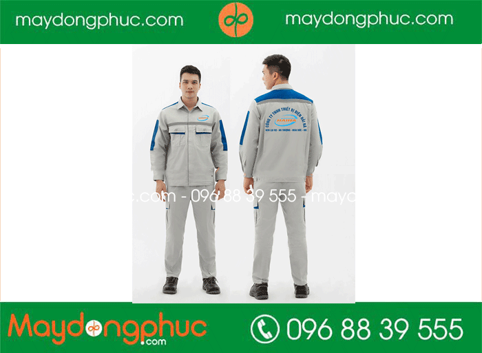 May đồng phục bảo hộ Công ty TNHH Thiết bị điện Hải Hà | May dong phuc bao ho