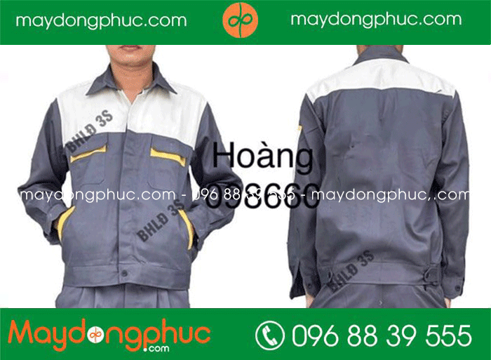 May đồng phục bảo hộ Công ty BHLĐ 3S Hoàng | May dong phuc bao ho