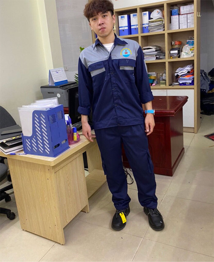 May đồng phục bảo hộ Công ty CP thủy điện Sông Mã | May dong phuc bao ho