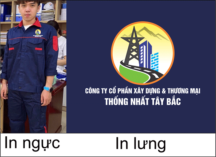 May đồng phục bảo hộ Công ty CP xây dựng & thương mại thống nhất Tây Bắc | May dong phuc bao ho