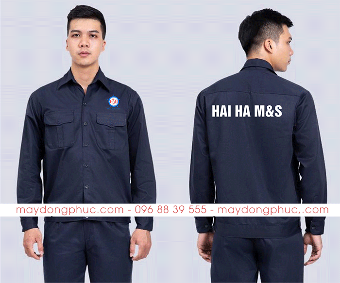 May đồng phục bảo hộ Công ty Hai Ha M&S | May dong phuc bao ho