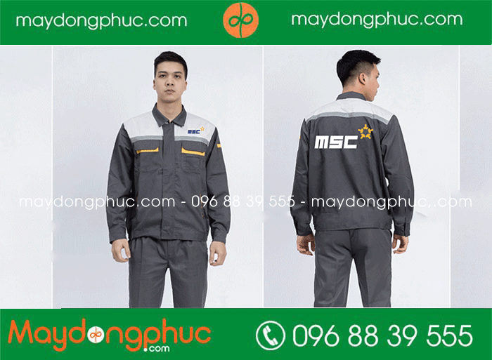 May đồng phục bảo hộ Công ty MSC | May dong phuc bao ho