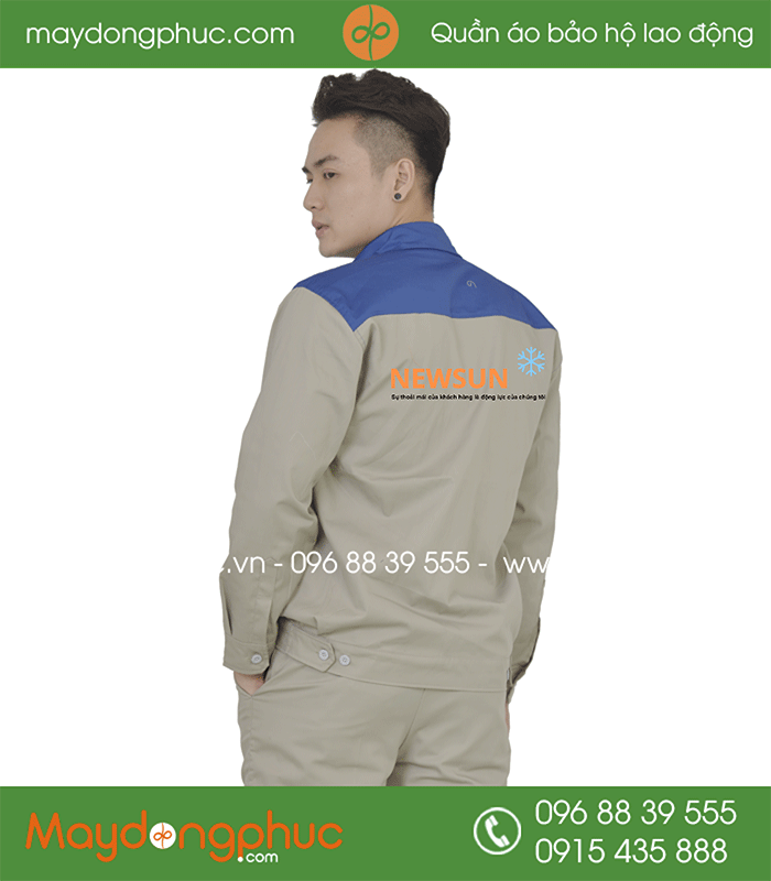 May đồng phục bảo hộ Công ty Newsun | May dong phuc bao ho