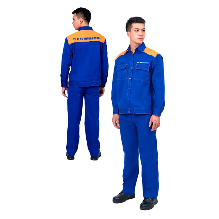 May đồng phục bảo hộ Công ty Phát An Khang Petrol | May dong phuc bao ho
