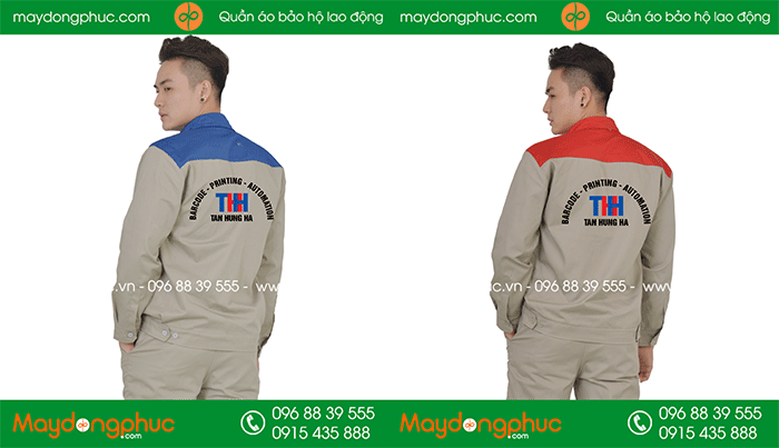 May đồng phục bảo hộ Công ty Tân Hưng Hà | May dong phuc bao ho